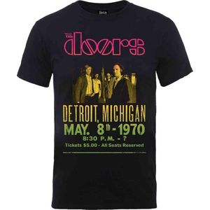 The Doors - Gradient Show Poster Heren T-shirt - S - Zwart