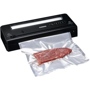 Melissa 16310235 - Vacumeermachine met ingebouwde rolhouder en geïntegreerde snijder - Zwart