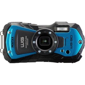 Pentax WG-90 compact camera Blauw