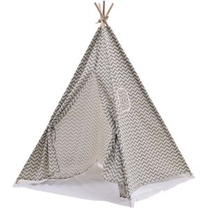 Tipi tent speeltent Floortje - wigwam - met vloer kussen