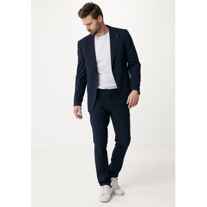 Mexx Single Breasted Checked Blazer - Mannen - Navy - Maat 48