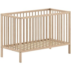 Babybed Dino | 60 x 120 cm | verstelbaar | dennenhout