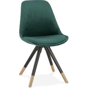 Alterego - HAMILTON - Design stoel - Groen - 48x56x83 cm