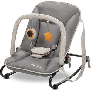 Comfortabele Babywipper vanaf Geboorte tot 9 Maanden - Warm Grijs