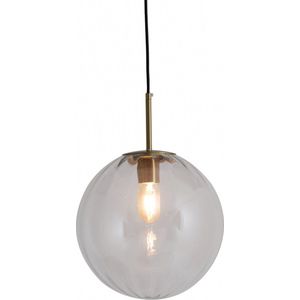 Light & Living Hanglamp Magdala - Smoke Glas - Ø30cm - Modern - Hanglampen Eetkamer, Slaapkamer, Woonkamer