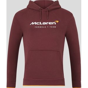 McLaren Logo Hoody Rood 2024 XL - Lando Norris - Oscar Piastri