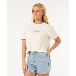 2025 Rip Curl Dames Zon & Zee Crop Tee - Bone
