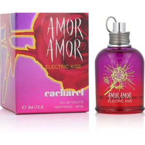 Cacharel Amor Amor Electric Kiss Eau De Toilette Spray For Women 50ml