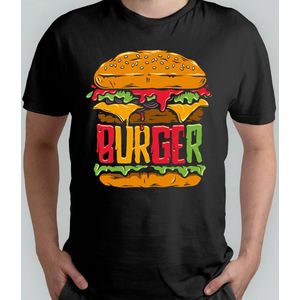 Burger - T Shirt - BurgerLove - BurgerTime - BurgerLife - Gift - cadeau - DeliciousBurgers - Hamburger - Hamburgertijd - Hamburgergrillen - Burgerfan