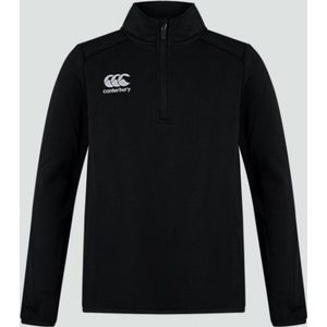 Quarter Zip Midlayer Training Top Junior Black - 12y