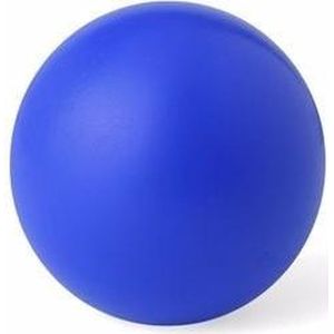 Blauwe anti stressballen 6 cm - Relax/Mindfullness middelen