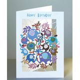 Forever Cards - Laser-cut Wenskaart Happy Birthday Elephants