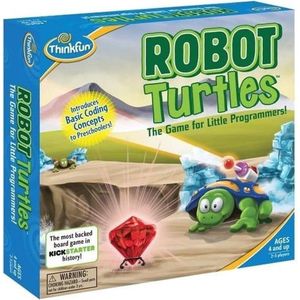 Thinkfun Robotschildpadden - Leer programmeren vanaf 4 jaar! | Bordspel voor kleuters met gekke schildpadgeluiden