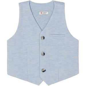 Noppies Vest Mersin - Blue Melange - Maat 128