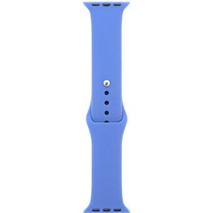 smartwatch bandje Silicoon voor watch bandje – Donker Blauw – Geschikt Voor 42 / 44 / 49mm – Smartwatch Siliconen Bandje