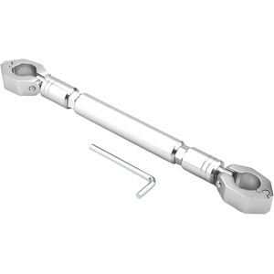 Balansstang 22 mm universele aluminiumlegering versterken hendel dwarsbalk voor ATV stuuraccessoires (zilver)