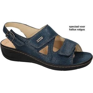 Fidelio Hallux -Dames - blauw donker - sandalen - maat 40