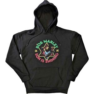 Bob Marley - Sun Is Shining Hoodie/trui - 2XL - Zwart