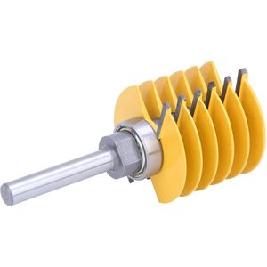 Finger Joint Router Bit 8mm Shank Adjustable Bearing - Woodworking Chisel Milling Bit .