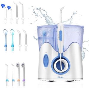 Seidon Waterpik Waterflosser – Elektrisch Flosapparaat – Tandvleesverzorging & Diepe Reiniging – Inclusief Opzetstukken