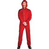 Amscan Verkleedkostuum Le Casa De Papel Heren Rood Maat M/l