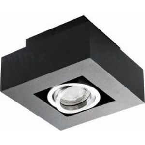 Kanlux S.A. - LED GU10 plafondspot armatuur zwart - Enkelvoudig voor 1 LED GU10 spot