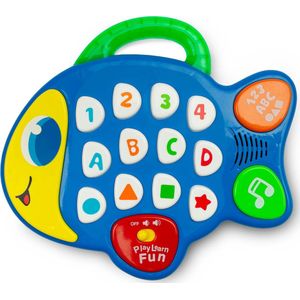 Baby Speelgoed — Educatief Speelgoed — Educational toy Musical Fish — Peuter Speelgoed — Met geluid