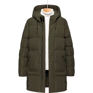 Livano Winterjas - Heren - Parka Heren - Jas - Winter - Volwassen - Groen - Maat M