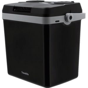 Travellife TL32 Thermo-Elektrische Koelbox Antraciet - 25L - AC/DC - 12V/230V - Geschikt voor 1,5 L flessen