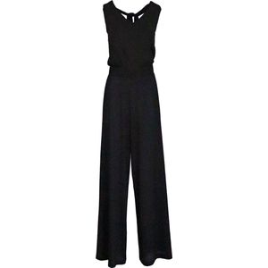 Verysimple • zwarte jumpsuit met halter • maat S (IT42)