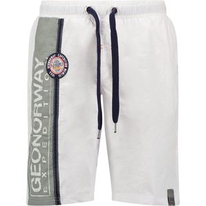 Geographical Norway Zwembroek Qweenishi Wit - S