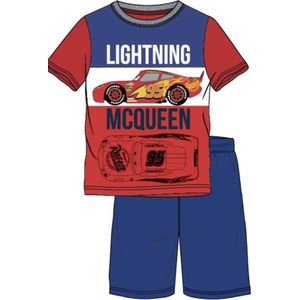 Disney Cars Pyjama met korte mouw - rood - blauw - Maat 104