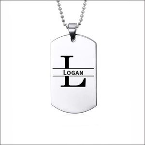 Ketting RVS Met Naam -  Logan