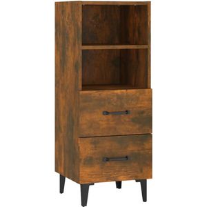 vidaXL-Dressoir-34,5x34x90-cm-bewerkt-hout-gerookt-eikenkleurig