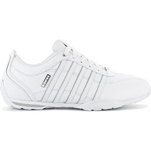 K-Swiss Arvee 1.5 - Heren Leer Sneakers Schoenen Sportschoenen Wit 02453-980-M - Maat EU 49 UK 13