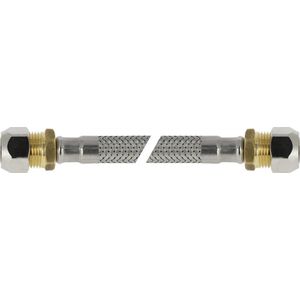 Bonfix Flexibele RVS aansluitleiding - 50 centimeter 10 x 15 - 2 x knel