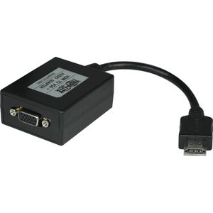 Tripp Lite P131-06N tussenstuk voor kabels HDMI HD15, 3.5mm Zwart