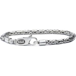 SILK Jewellery - Zilveren Armband - Connect - 358.19 - Maat 19,0