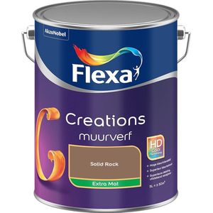 Flexa - Creations Muurverf Extra Mat - Solid Rock - Mengverf - 5 Liter