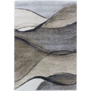 Vloerkleed Elegant 12755-870 Grey-Beige-80 x 150 cm