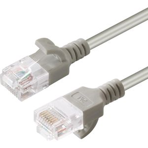 Microconnect V-UTP610-SLIM netwerkkabel Grijs 10 m Cat6 U/UTP (UTP)