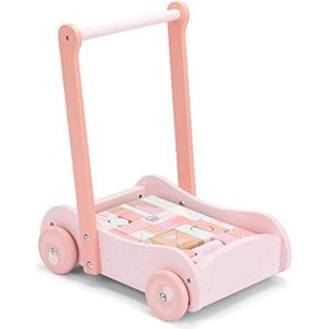 Loopstoel baby - Loopstoeltje baby - Roze