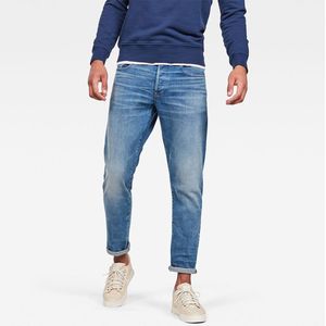 G-STAR 3301 Straight Tapered Jeans - Heren - Worn In Azure - W35 X L38