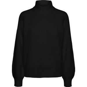 NOISY MAY NMTIMMY L/S HIGHNECK KNIT NOOS Dames Trui - Maat XS