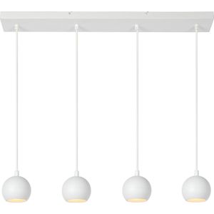 Lucide FAVORI - Hanglamp - 4xGU10 - Wit