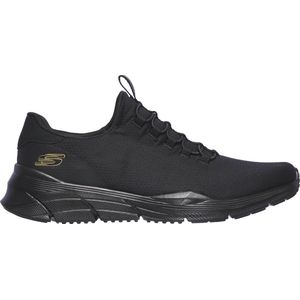 Skechers Equalizer 4.0 - Voltis Heren Sneakers - Black/Black - Maat 47,5