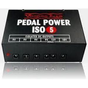 VooDoo Lab Pedal Power Iso 5 - Multivoeding voor pedalboard