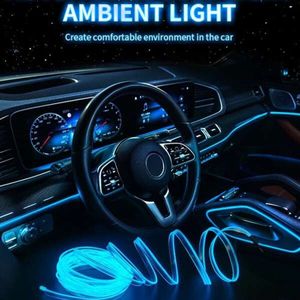 LED gloeiende strip voor auto