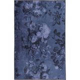 ESSENZA Flora Vloerkleed Nightblue - 180x240 cm