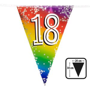 Boland - Folievlaggenlijn '18' Multi - Regenboog - Regenboog